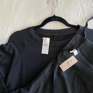 Lou and Grey SET Signature Softblend Med Blk NWT